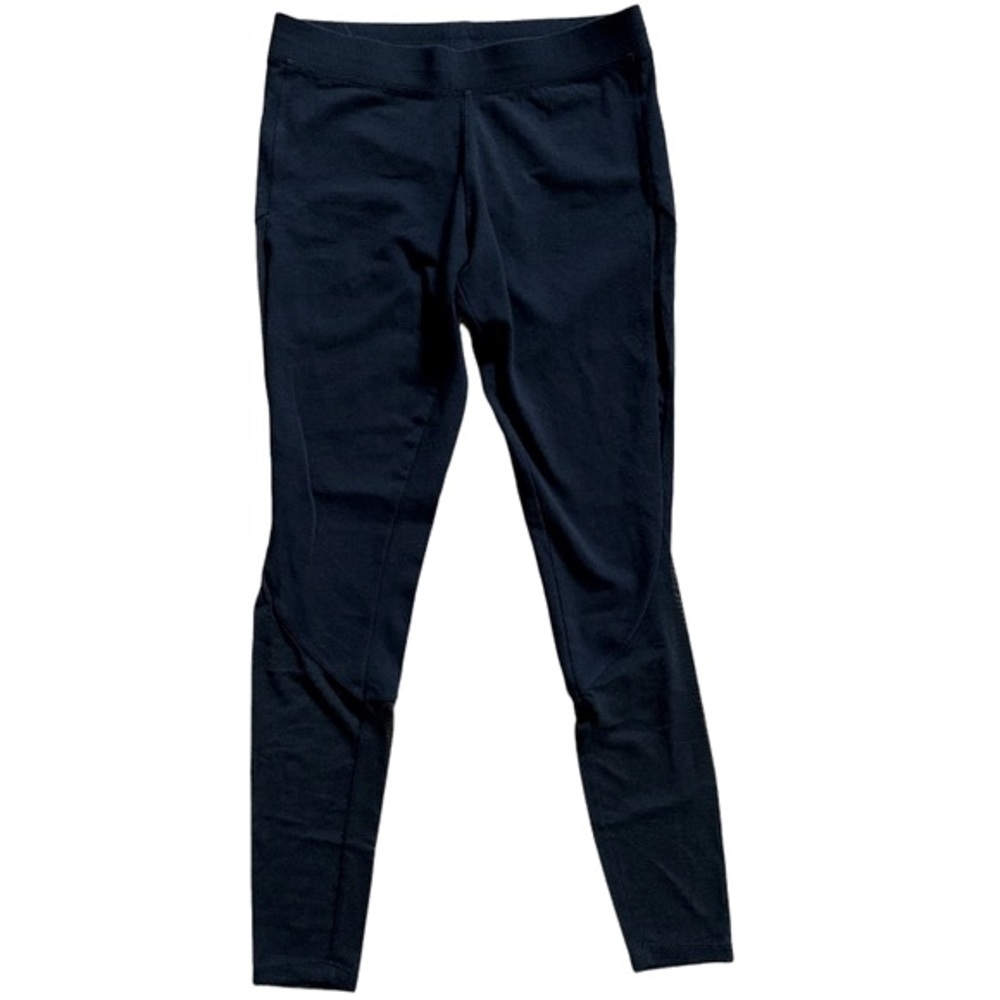 Express Black Mesh Inset Leggings